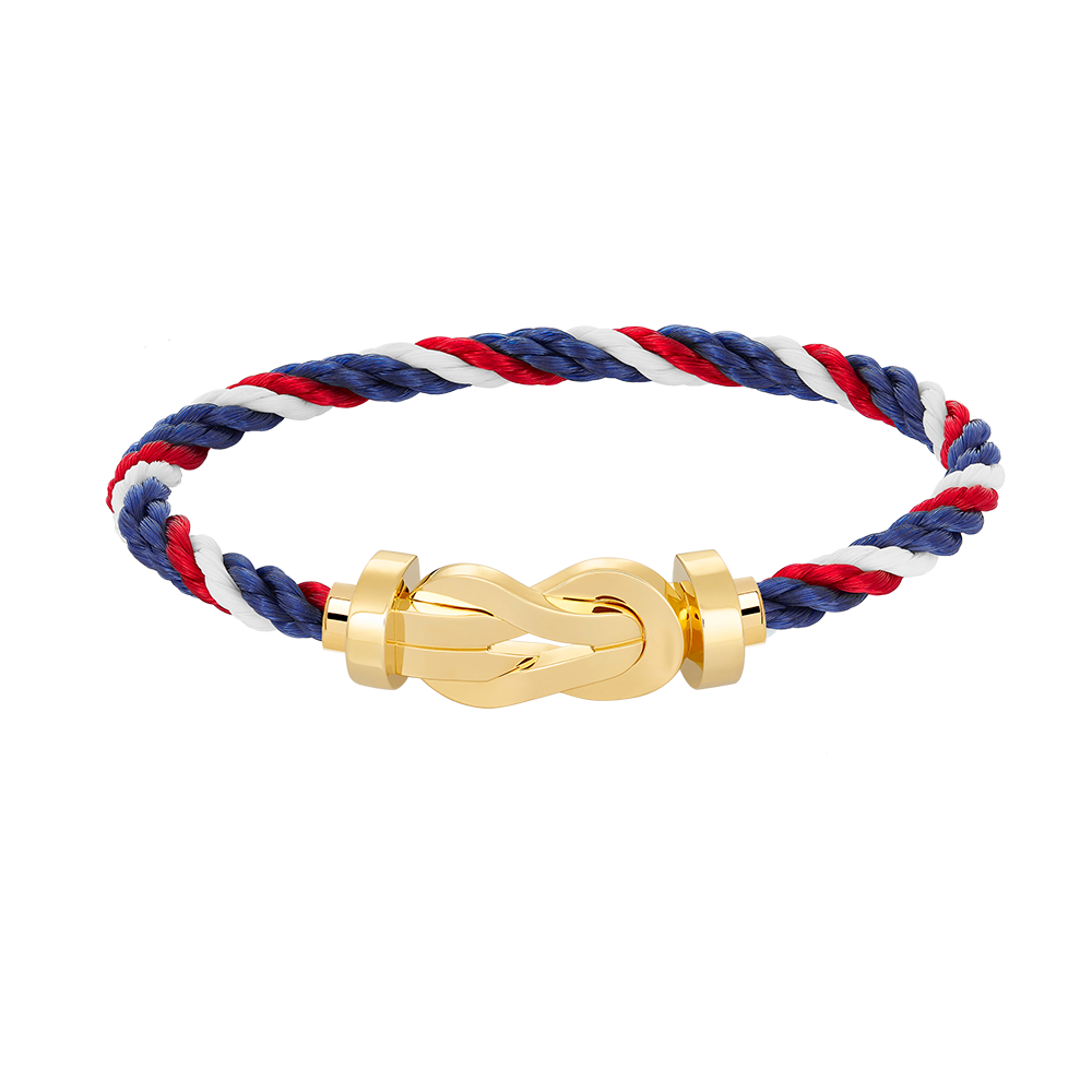 [BLUE TEARS]CHANCE LARGE 8 FIGURE BUCKLE NO DIAMOND BRACELET GOLD