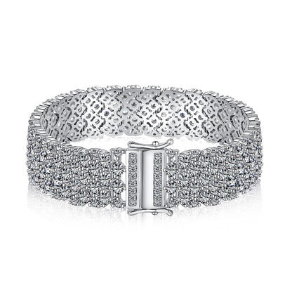 [Nova Jewelry]Ornate Elegant Round Cut Party Bracelet