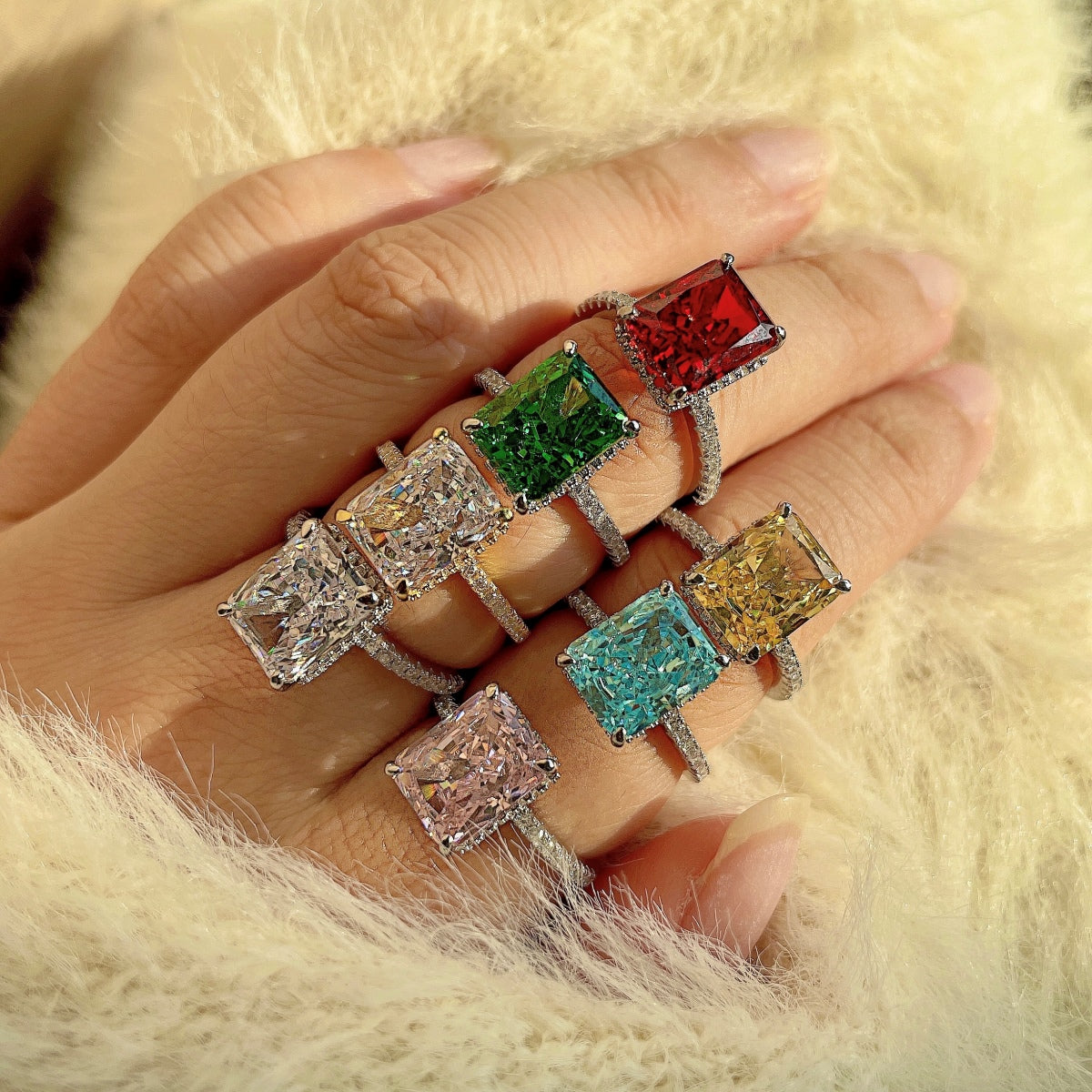 [Nova Jewelry]4.0 Carat Luxurious Engagement Ring