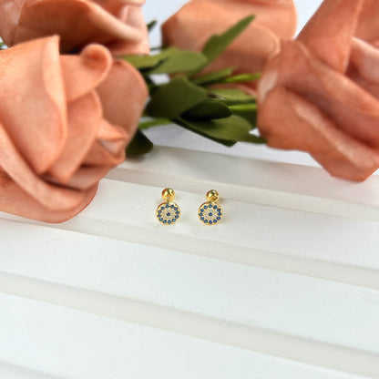 [Nova Jewelry]Devil's Eye Ear Bone Nail Earrings