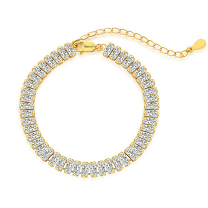 [Nova Jewelry]Exquisite Emerald Cut Daily Bracelet