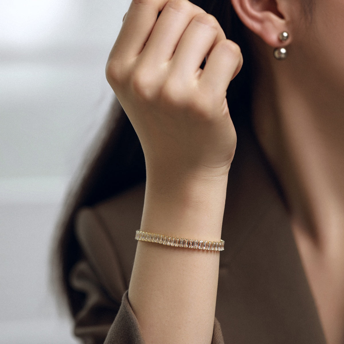 [Nova Jewelry]Exquisite Emerald Cut Daily Bracelet