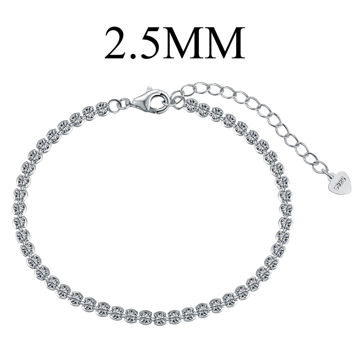 [Nova Jewelry]Dazzling Sparkling Round Cut Daily Bracelet