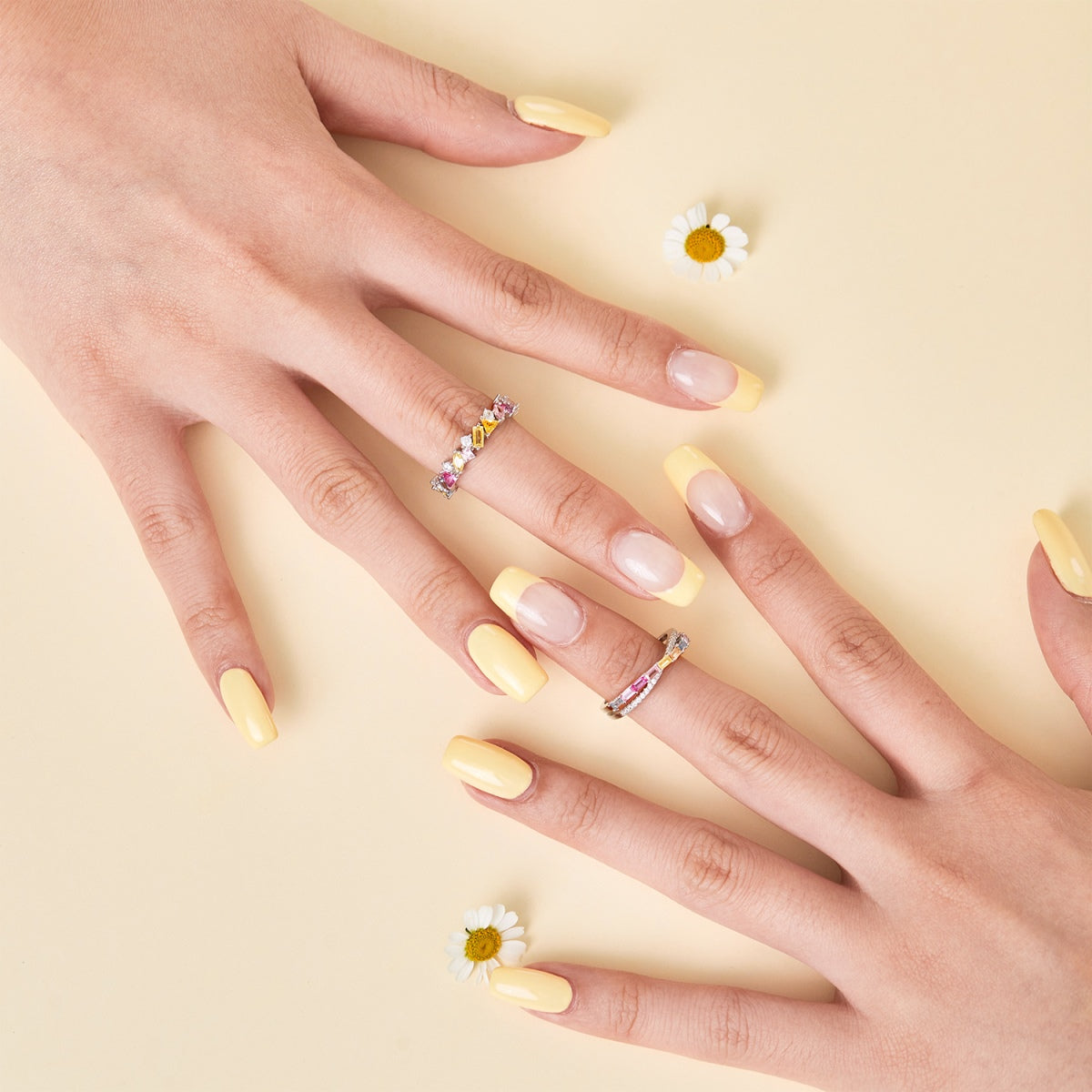 [Nova Jewelry]Dazzling Polychromatic Multi cut Daily Ring