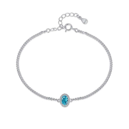 [Nova Jewelry]Exquisite Oval Shape Bracelet