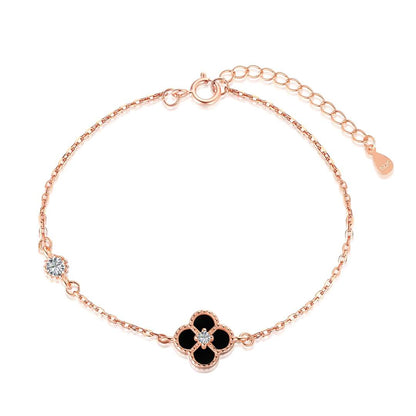 [Nova Jewelry]Delicate Four Leaf Clover Bracelet