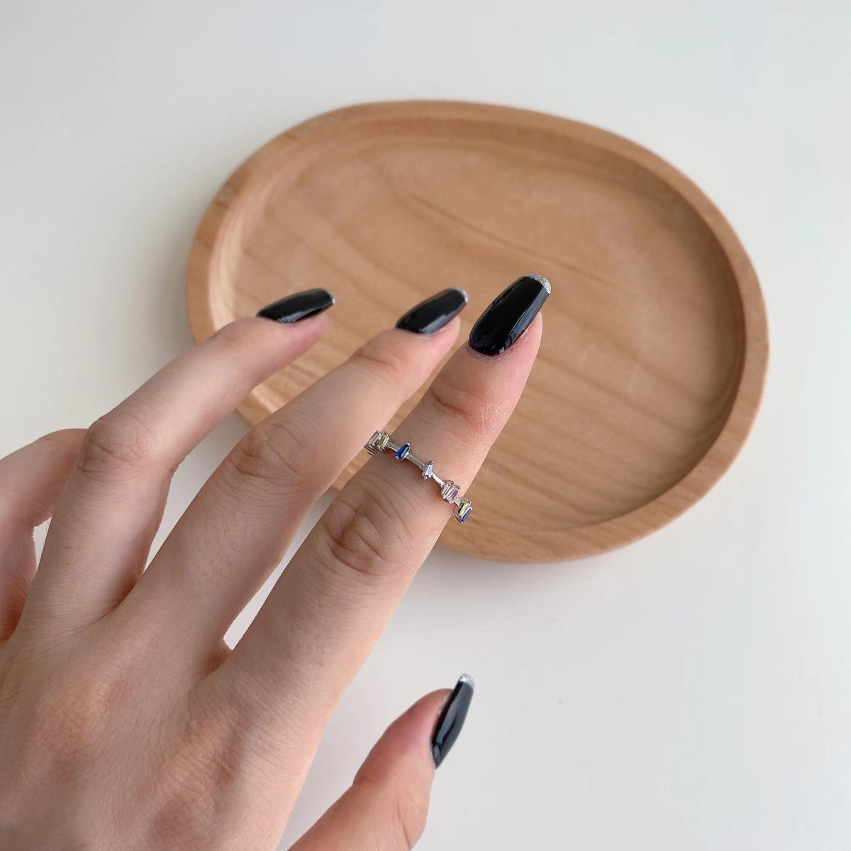 [Nova Jewelry]Unique Trapezoid Cut Daily Ring