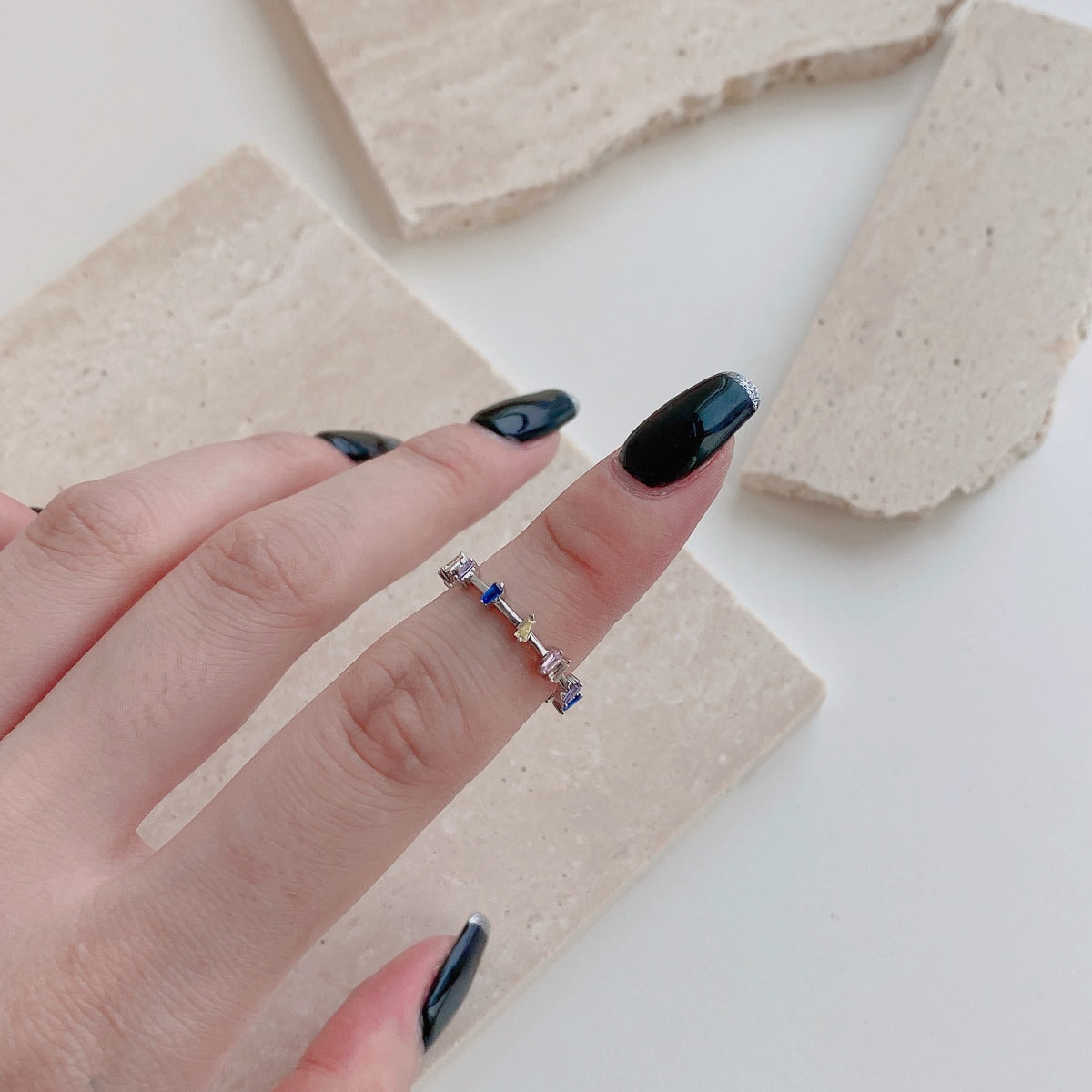 [Nova Jewelry]Unique Trapezoid Cut Daily Ring