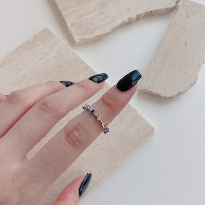 [Nova Jewelry]Unique Trapezoid Cut Daily Ring