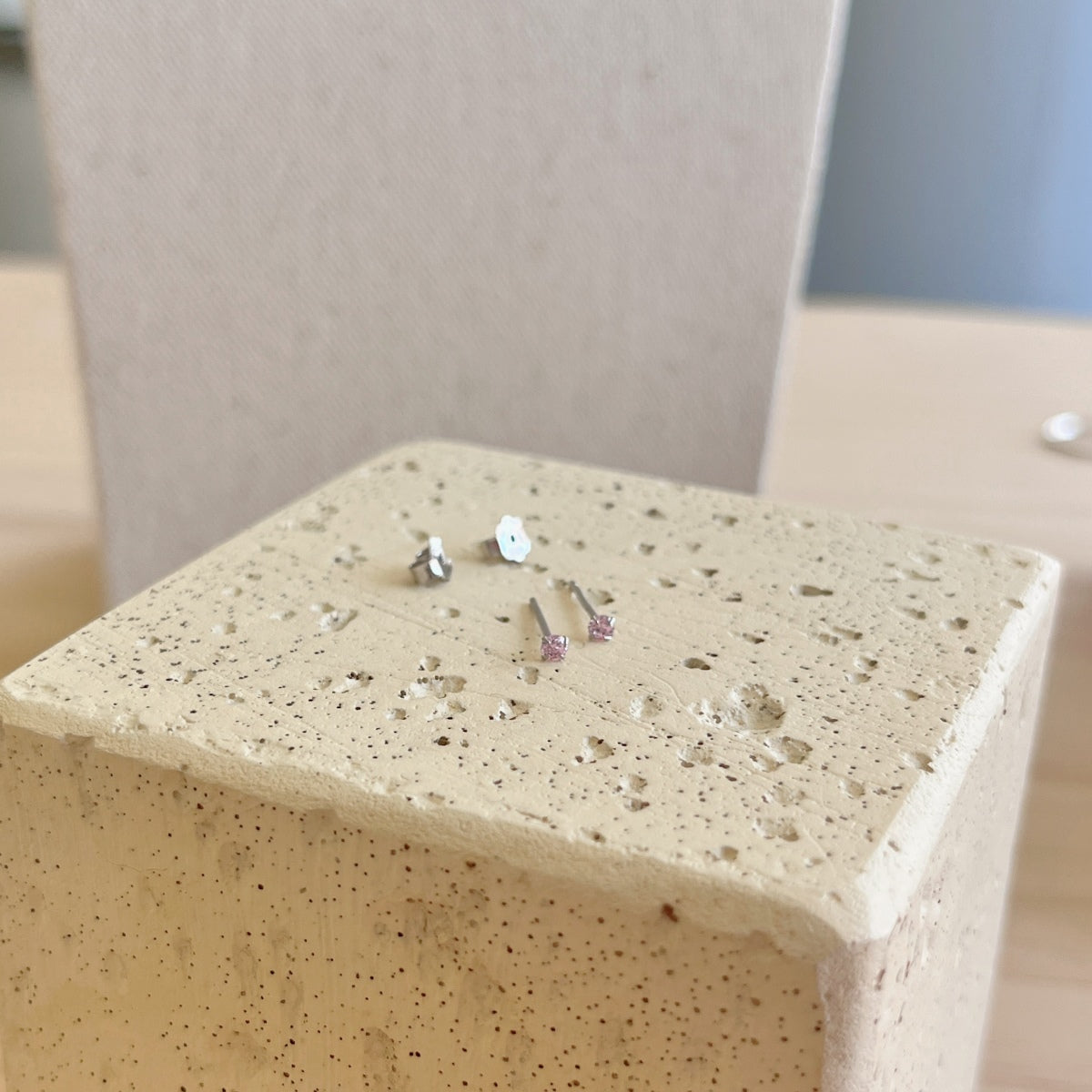 [Nova Jewelry]Delicate Solitaire Earrings