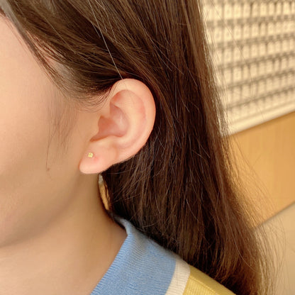 [Nova Jewelry]Delicate Solitaire Earrings