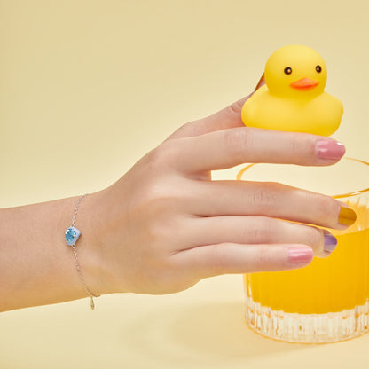 [Nova Jewelry]Sparkling Romantic Heart Shape Lover Bracelet