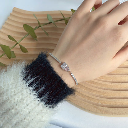 [Nova Jewelry]Dazzling Unique Multi Shape Lover Bracelet