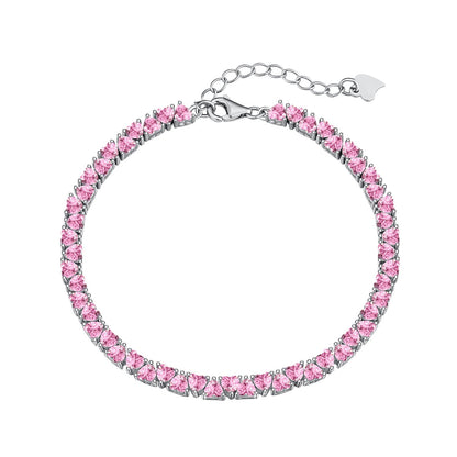 [Nova Jewelry]Dazzling Romantic Heart Shape Lover Bracelet