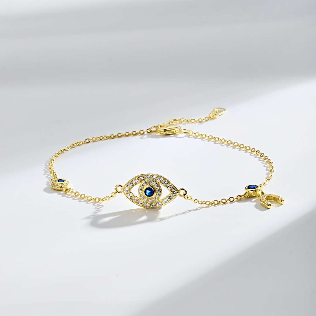 [Nova Jewelry]Dainty Eye Shape Necklace