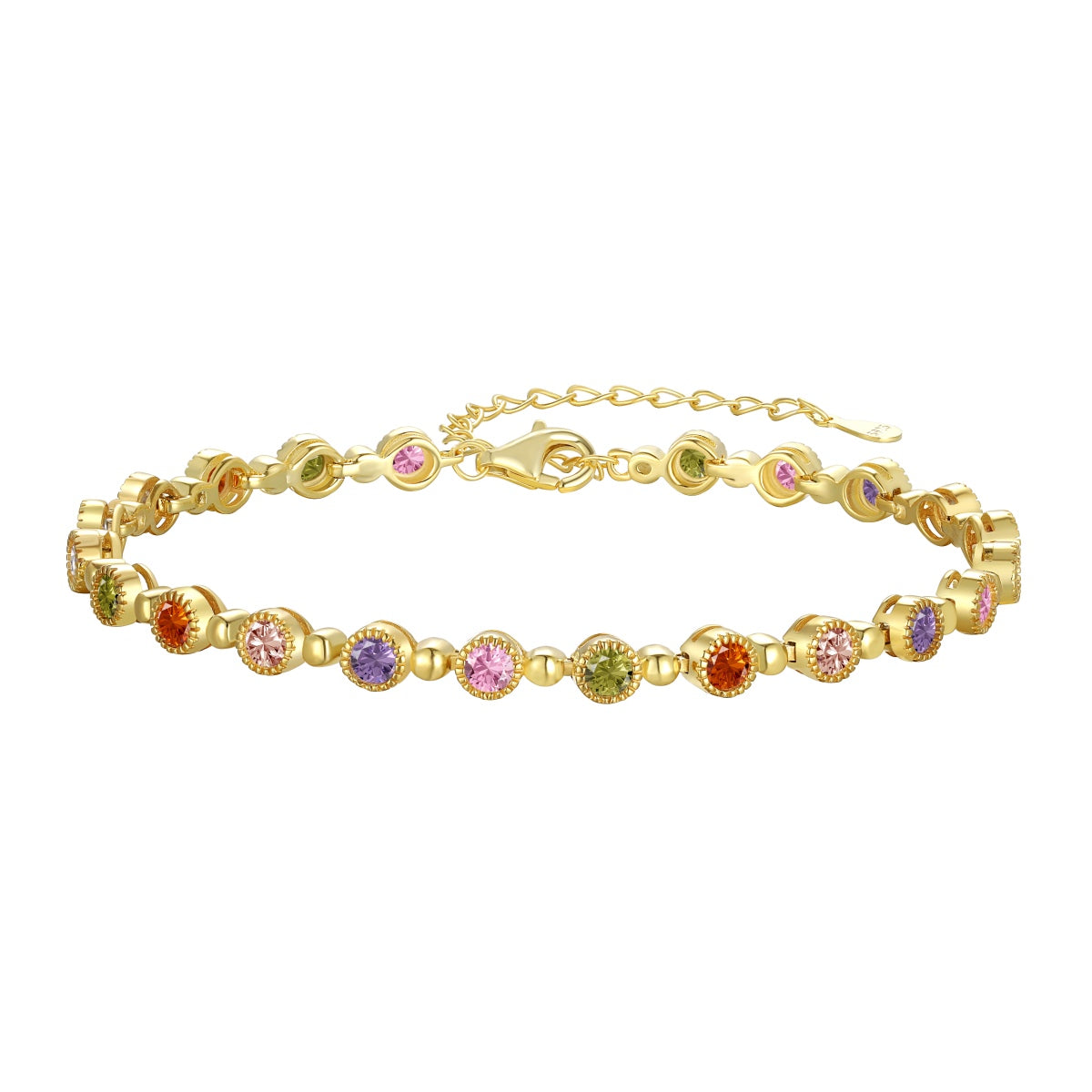 [Nova Jewelry]Sparkling Exquisite Round Cut Party Bracelet