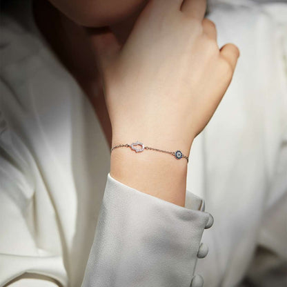 [Nova Jewelry]Gost Shape & Round Shape Necklace