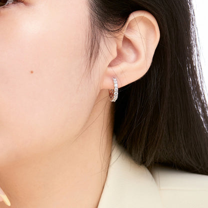 [Nova Jewelry]Radiant Colorful Round Cut Earrings