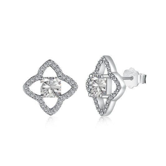 [Nova Jewelry]Elegant Star Shape Princess Cut Daily Earrings