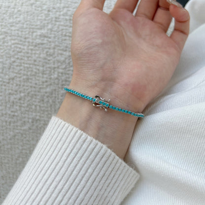 [Nova Jewelry]Dazzling Exquisite Round Cut Daily Bracelet