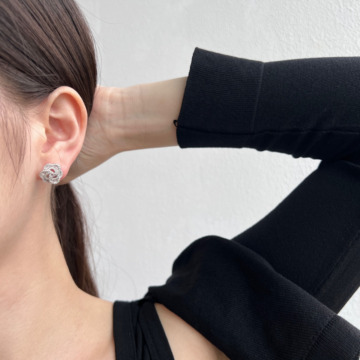 [Nova Jewelry]Exquisite Flower Shape Daily Earrings