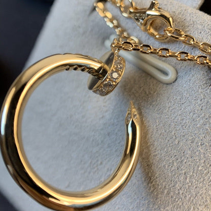 [BLUE TEARS]JUSTE NECKLACE PINK GOLD