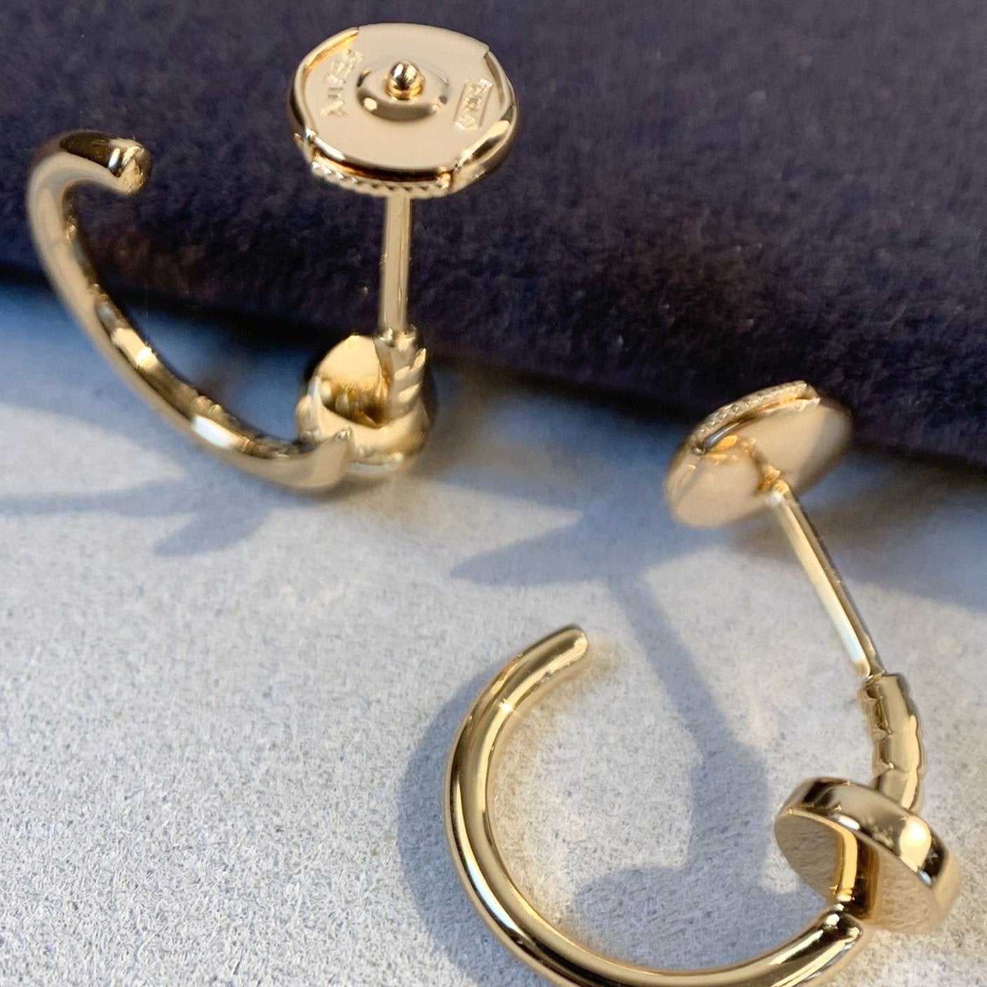 [BLUE TEARS]JUSTE EARRINGS PINK GOLD