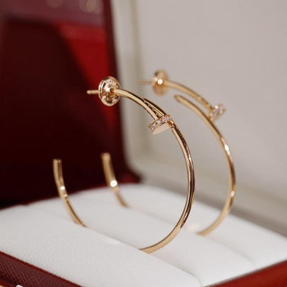 [BLUE TEARS]JUSTE EARRINGS DIAMONDS 1.8MM