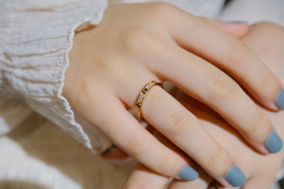 [BLUE TEARS]LOVE RING 2.65MM DIAMOND