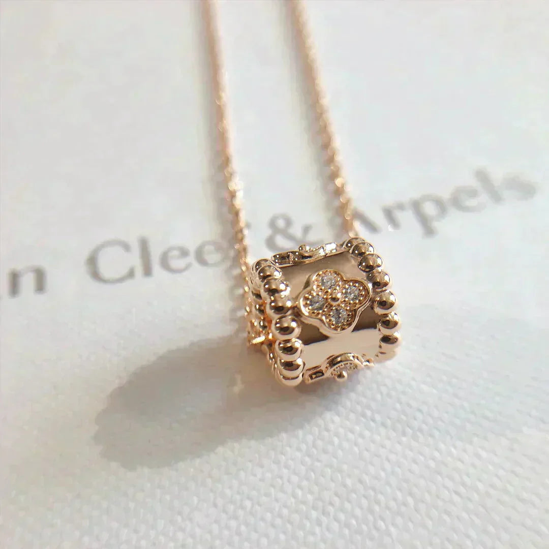 [BLUE TEARS]PERLEE PEDANT NECKLACE GOLD / ROSE GOLD