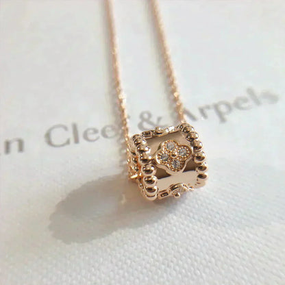 [BLUE TEARS]PERLEE PEDANT NECKLACE GOLD / ROSE GOLD