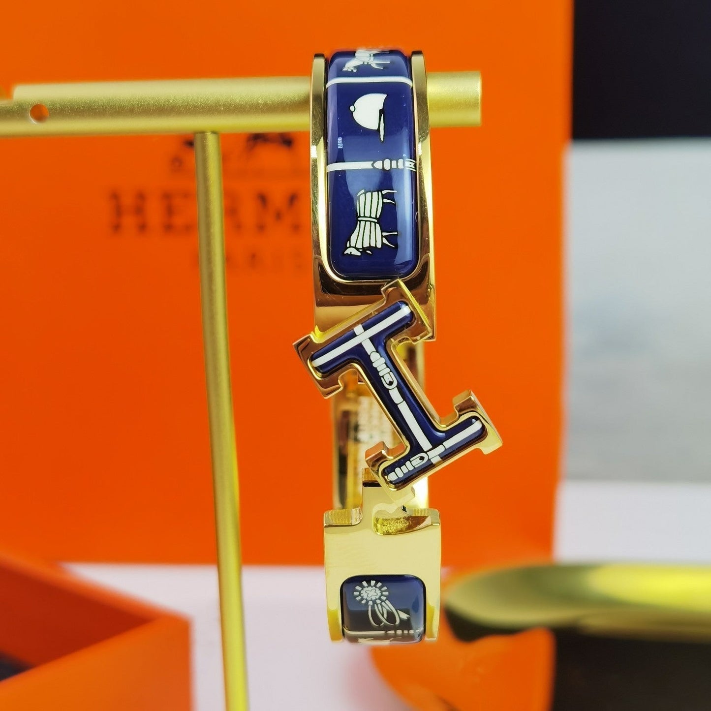 [BLUE TEARS]H COUVERTURES DARK BLUE BRACELET