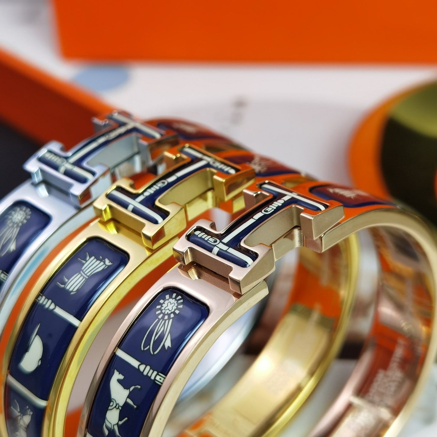 [BLUE TEARS]H COUVERTURES DARK BLUE BRACELET