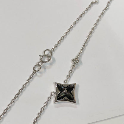 [BLUE TEARS]STAR BLACK MOP NECKLACE