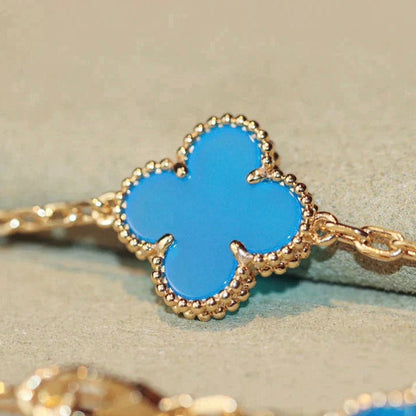 [BLUE TEARS]CLOVER 20 MOTIFS TURQUOISE GOLD