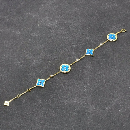 [BLUE TEARS]STAR AND SUN TURQUOISE 4 MOTIFS 3 DIAMONDS