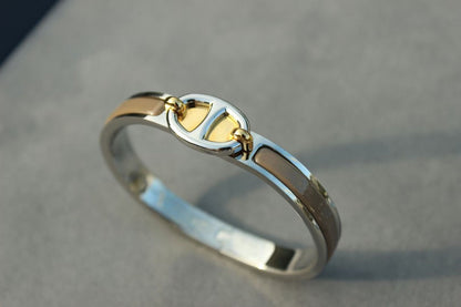 [BLUE TEARS]CLIC CHAINE SILVER BRACELET