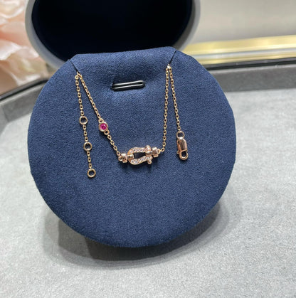 [BLUE TEARS]FORCE 10 DIAMOND CHAIN LINK PINK GOLD BRACELET