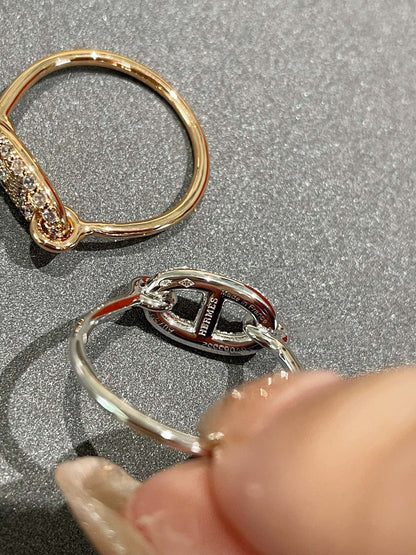 [BLUE TEARS]RONDE SMALL DIAMOND RING