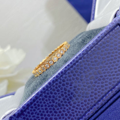 [BLUE TEARS]BEE LOVE DIAMOND PAVED SMALL RING