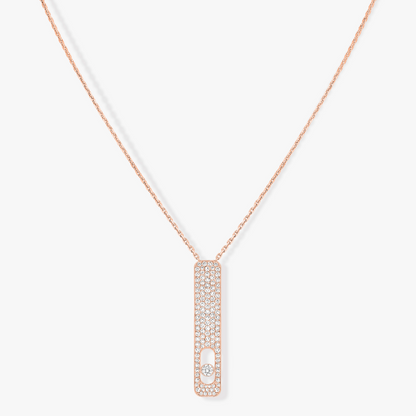 [Blue Tears Jewelry]MY FIRST DIAMOND PAVED NECKLACE