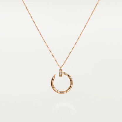 [BLUE TEARS]JUSTE NECKLACE PINK GOLD