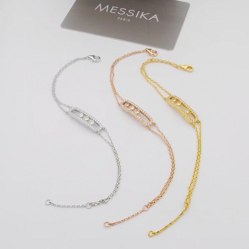 [Blue Tears Jewelry] Move Classique pav¨¦ bracelet