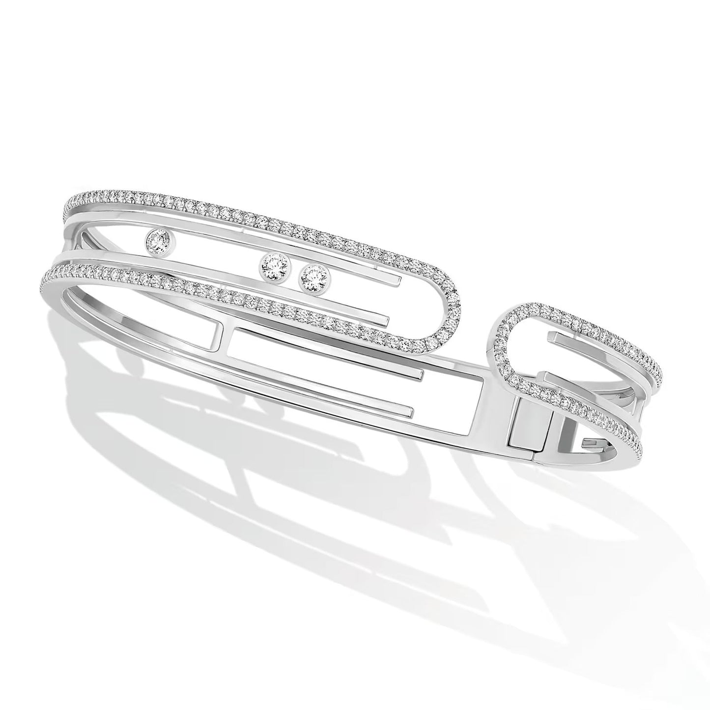 [Blue Tears Jewelry]MOVE 10TH PAVED DIAMOND BRACELET