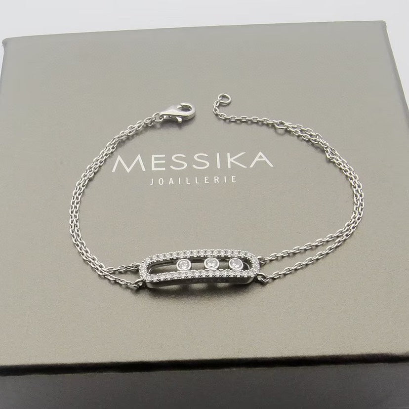 [Blue Tears Jewelry] Move Classique pav¨¦ bracelet
