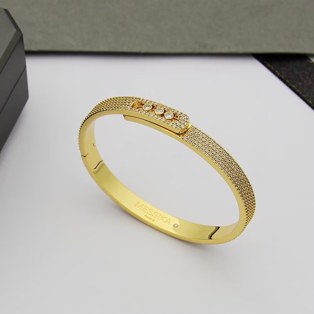 [Blue Tears Jewelry]Move Noa Full Pavé Diamond Bangle Bracelet