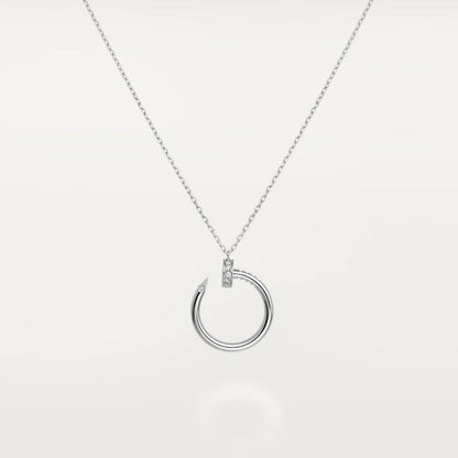 [BLUE TEARS]JUSTE NECKLACE SILVER