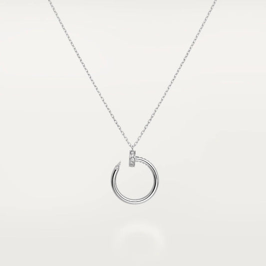 [BLUE TEARS]JUSTE NECKLACE SILVER