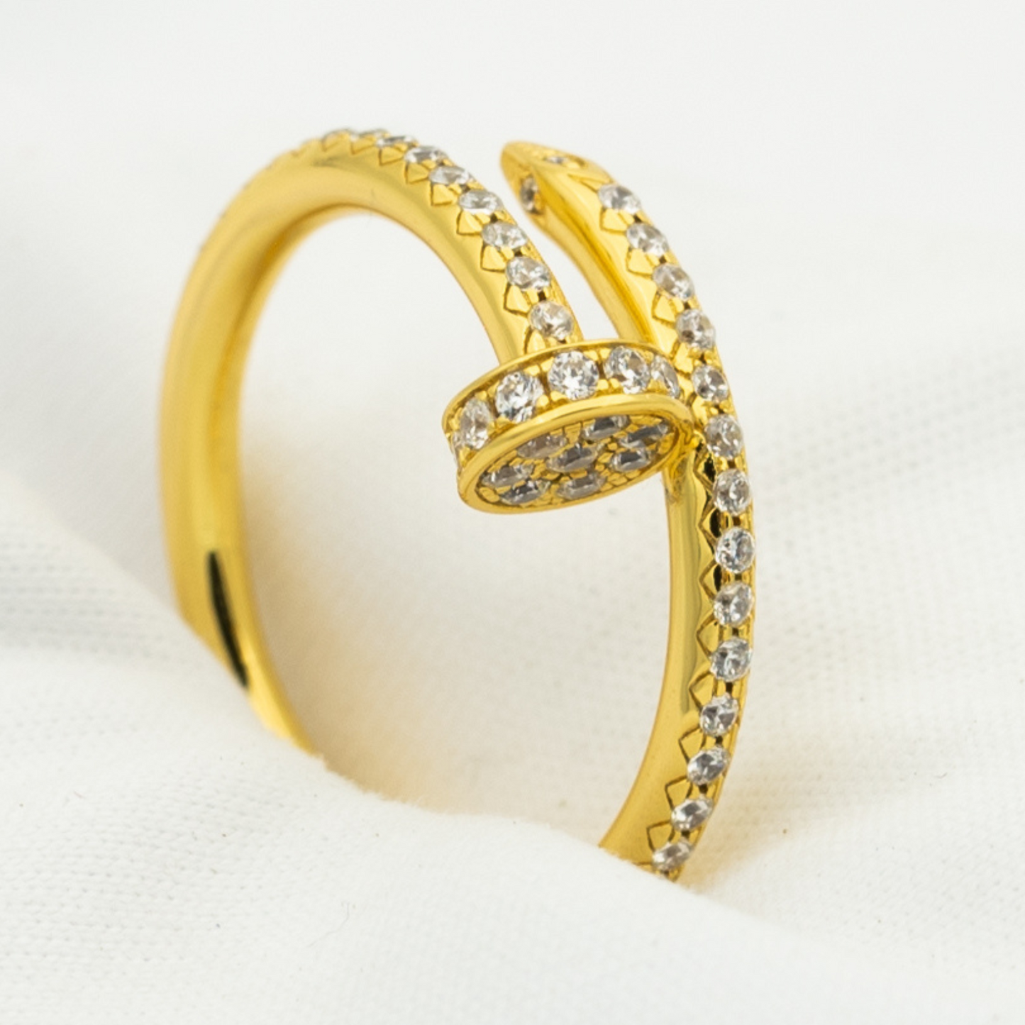 [BLUE TEARS]JUSTE RING 1.8MM GOLD DIAMONDS