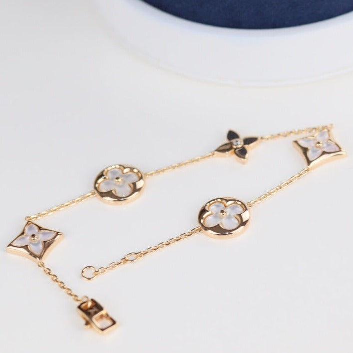 [BLUE TEARS]LEAF CLOVER BRACELET